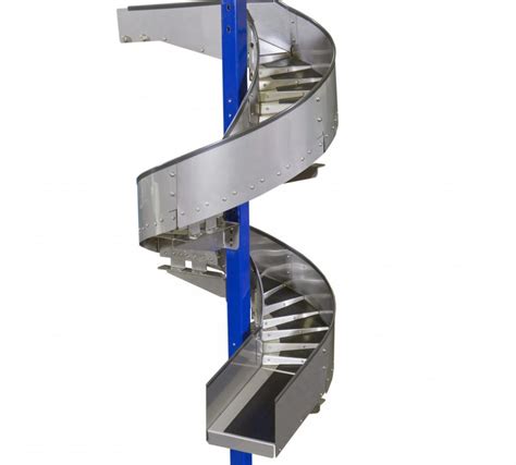 industrial spiral chute conveyor